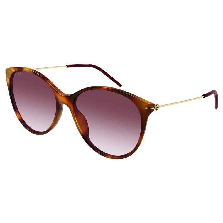 Havana/Red Shaded Okulary przeciwsłoneczne Gucci