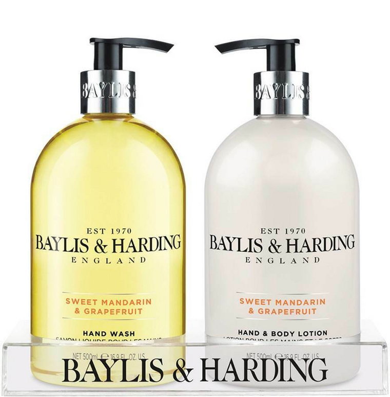 Baylis & Harding Zestaw Mydło w płynie + Balsam do rąk i ciała Sweet Mandarin & Grapefruit