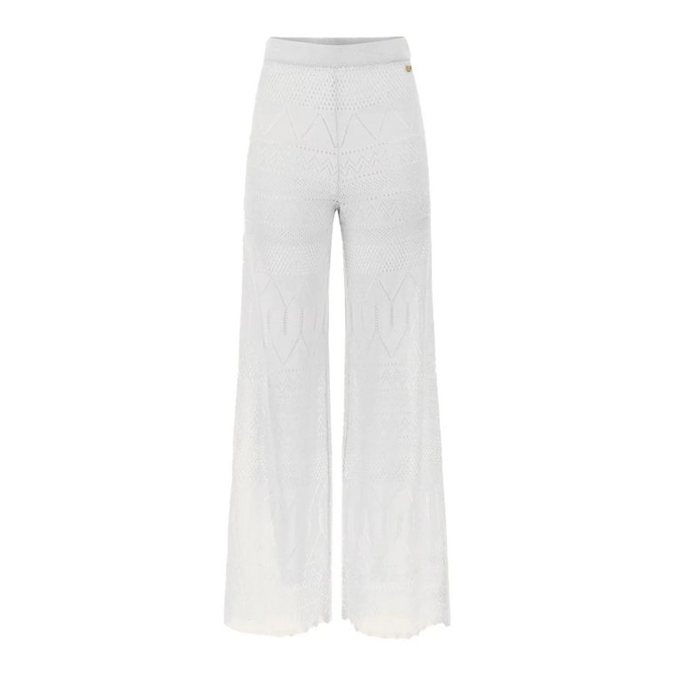 Elegant Wide-Leg Casual Pants Guess