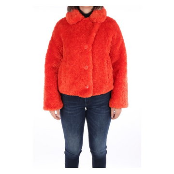 OOF Wear, Of-Ja9011-Of01 Fur coat Czerwony, female,