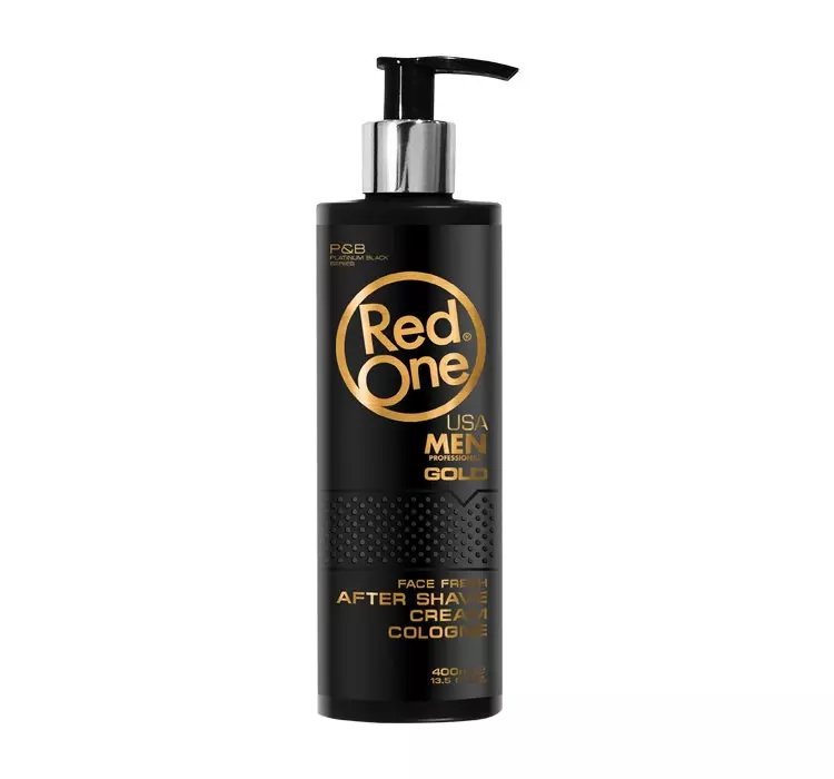 RED ONE MEN PROFESSIONAL GOLD WODA KOLOŃSKA PO GOLENIU W KREMIE 400ML