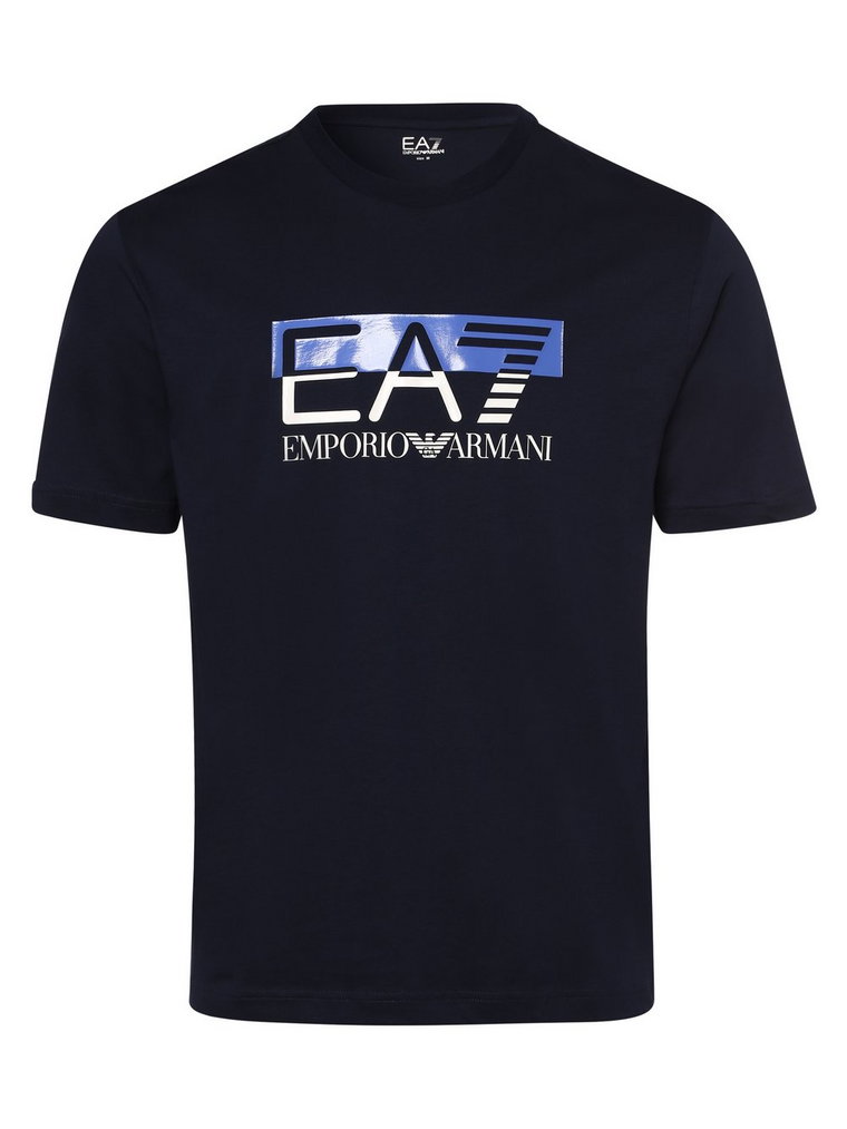 EA7 Emporio Armani - T-shirt męski, niebieski