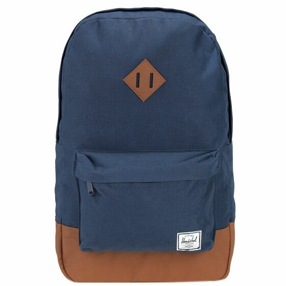 Herschel Heritage Backpack 47 cm komora na laptopa navy tan synthetic leather