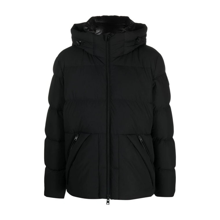 Czarna Kurtka Parka Aw23 Woolrich