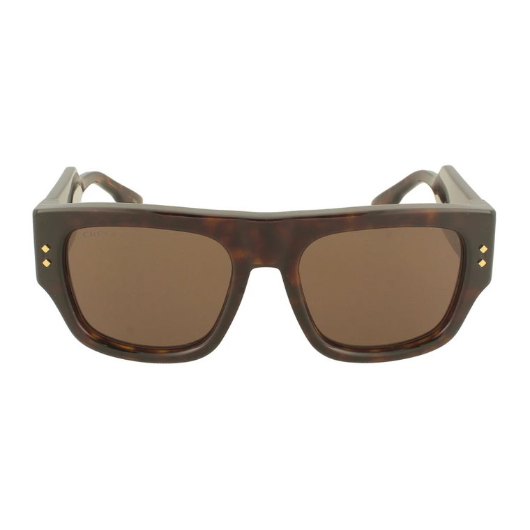 Okulary przeciwsłoneczne z kwadratową oprawką Gucci