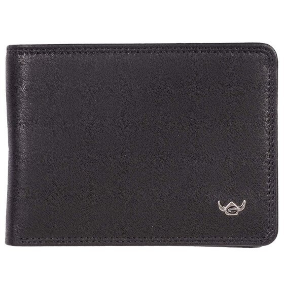 Golden Head Colorado Wallet RFID Leather 10 cm schwarz