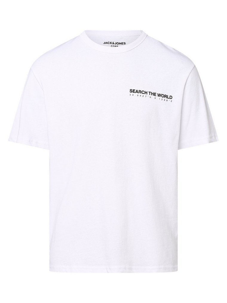 Jack & Jones - T-shirt męski  JCOSea, biały