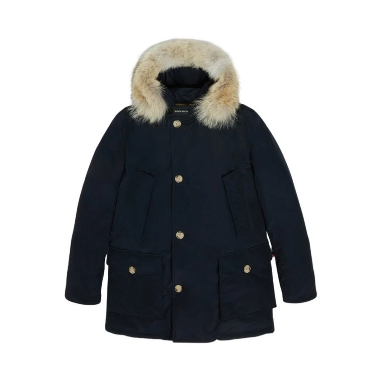 Arctic Parka DF Mężczyźni z Odpinanym Futrem Woolrich