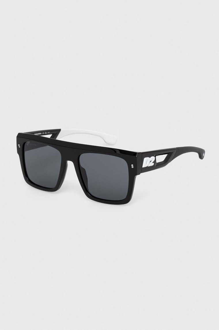 DSQUARED2 okulary przeciwsłoneczne męskie kolor czarny D2 0127/S