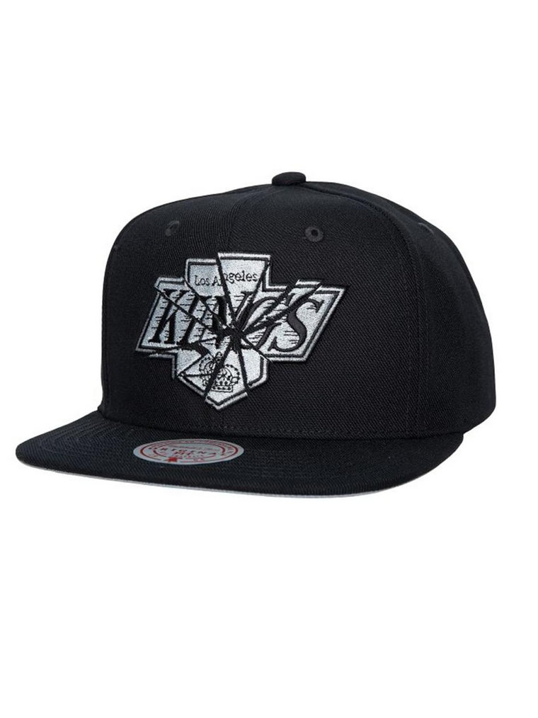 Czapka Snapback Los Angeles Kings NHL Czarna Mitchell & Ness Shattered Vntg