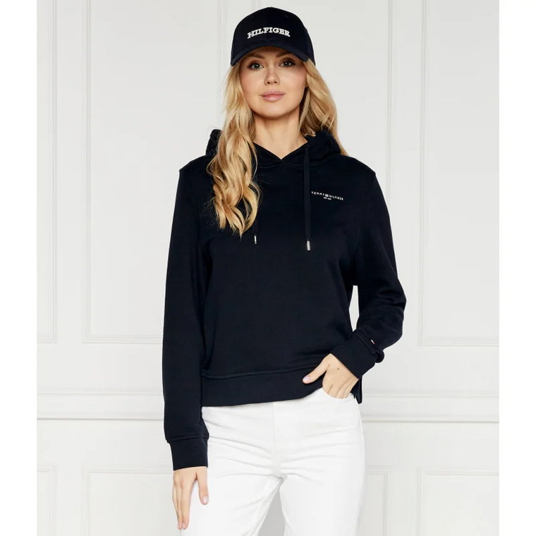 Tommy Hilfiger Bluza MINI CORP LOGO HOODIE | Relaxed fit