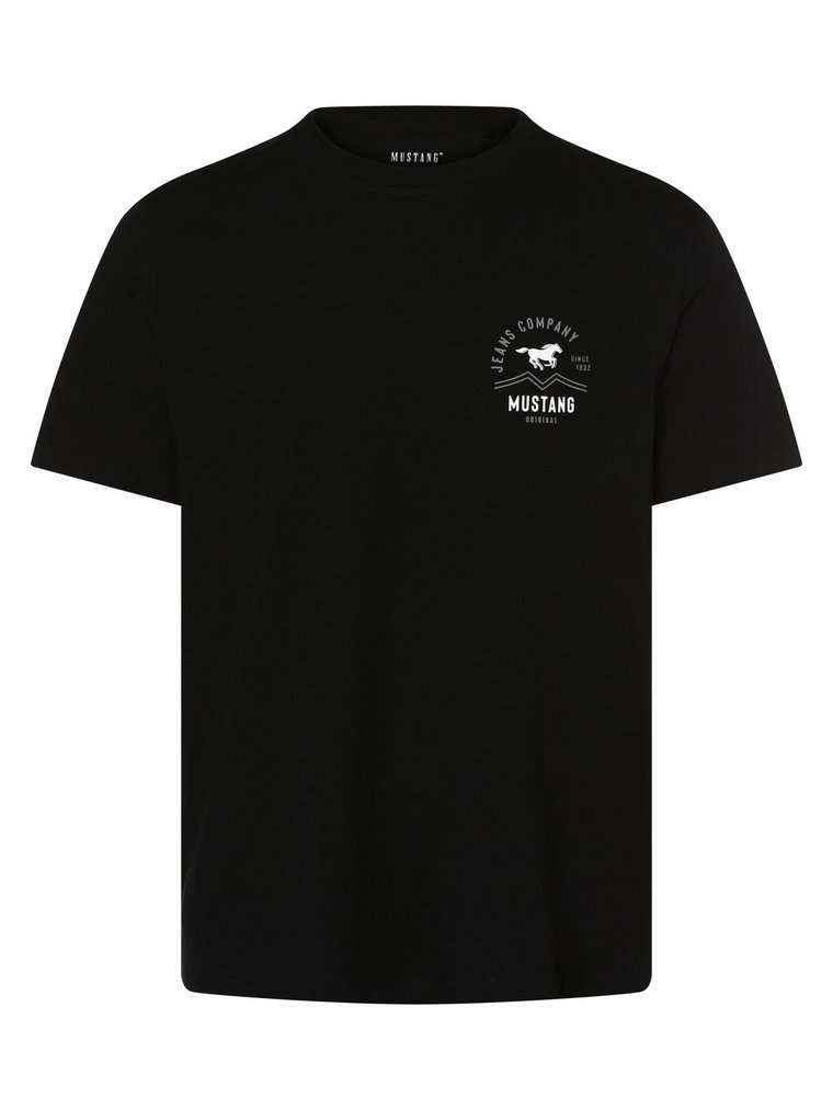 Mustang - T-shirt męski  Style Alex C, czarny