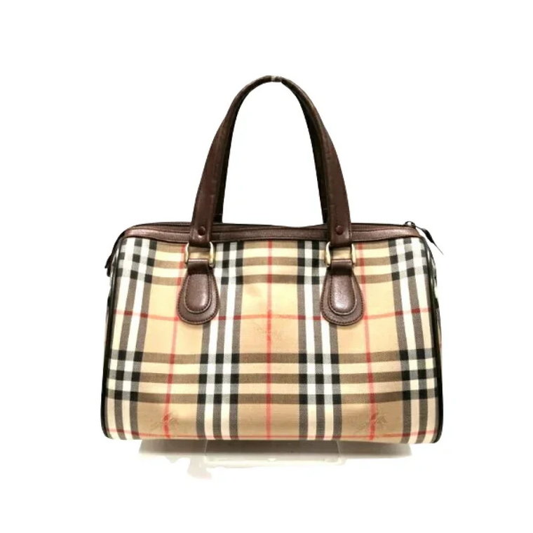 Pre-owned Canvas handbags Burberry Vintage