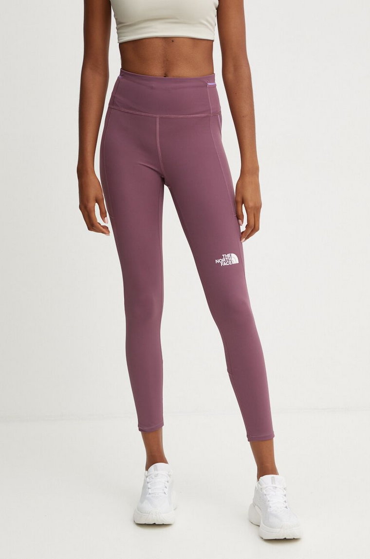 The North Face legginsy sportowe Movmynt damskie kolor różowy gładkie NF0A84KZ7LO1