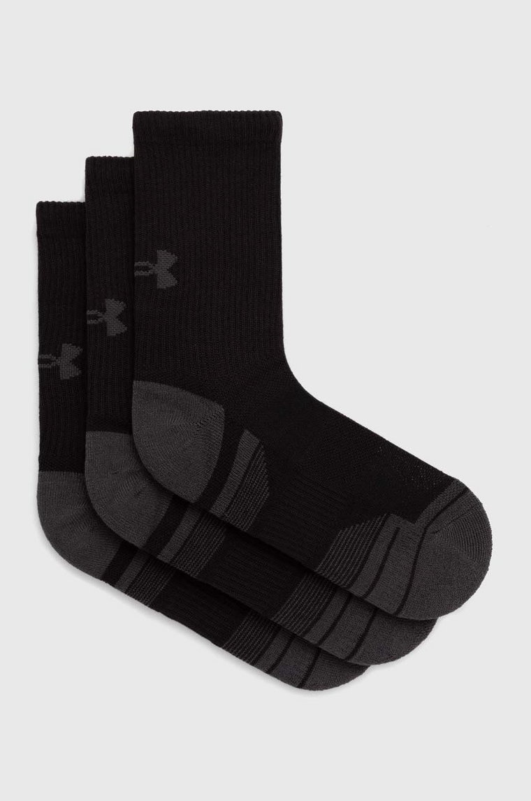 Under Armour skarpetki 3-pack męskie kolor czarny 1379512