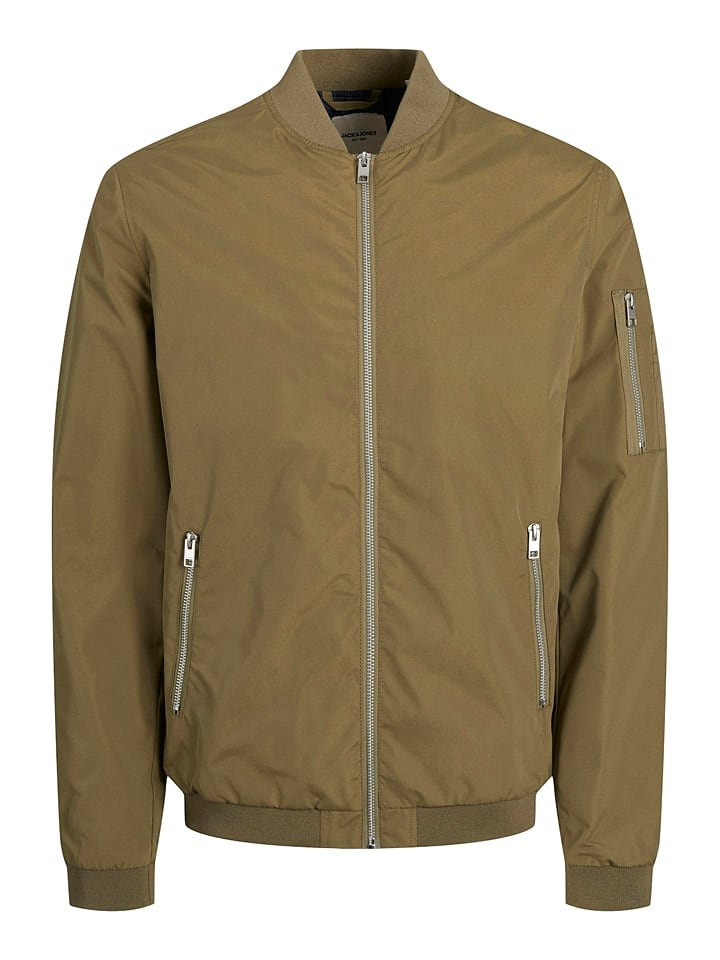 Jack & Jones Kurtka przejściowa w kolorze khaki