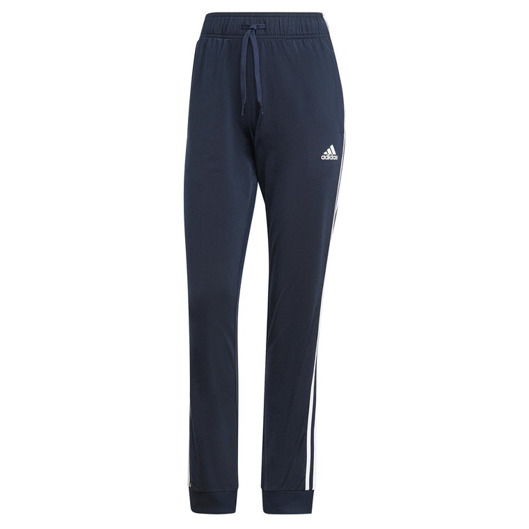 Spodnie damskie adidas Primegreen Essentials Warm-Up Slim Tapered 3-Stripes