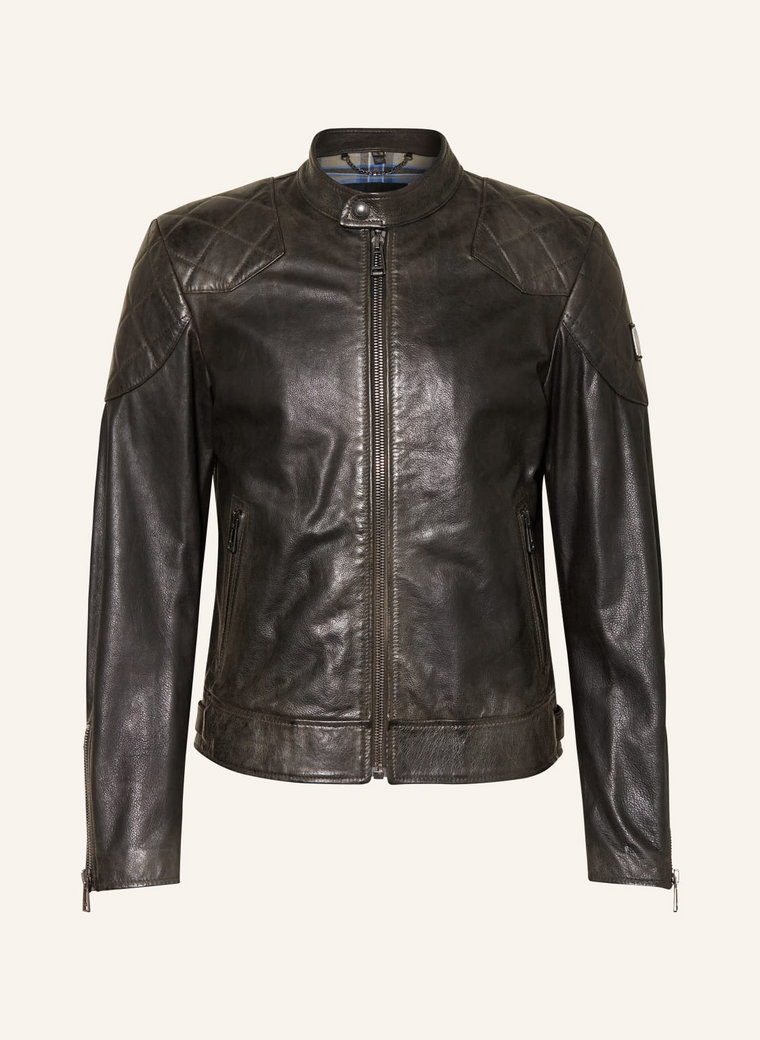 Belstaff Kurtka Skórzana Outlaw schwarz