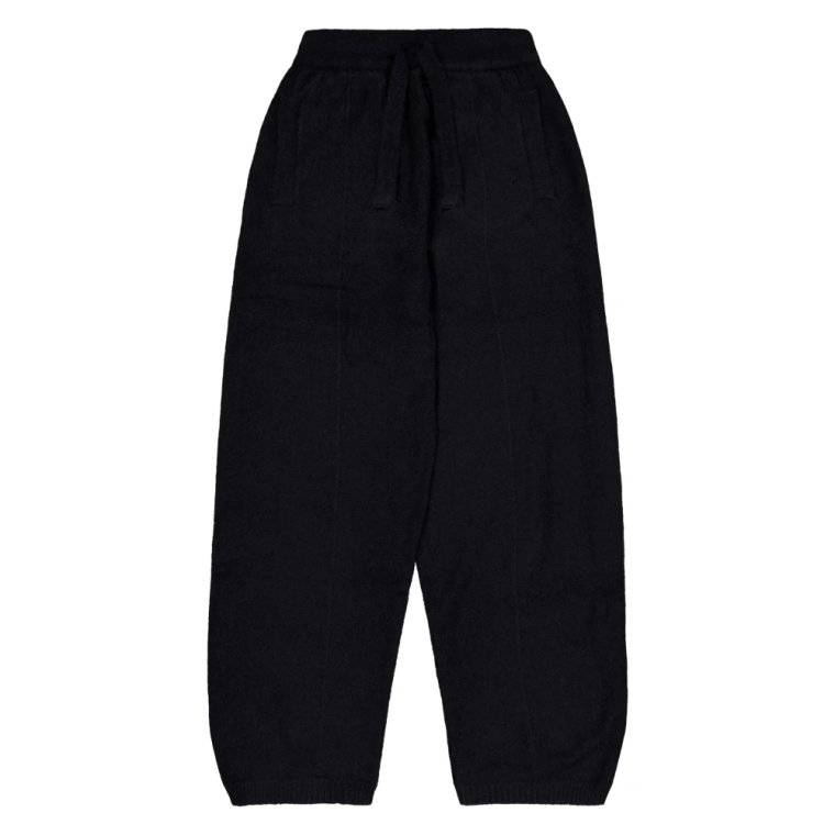 Sporty Tracksuit Style Silk Trousers Laneus