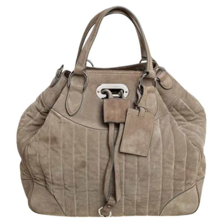 Pre-owned Suede handbags Ralph Lauren Pre-owned