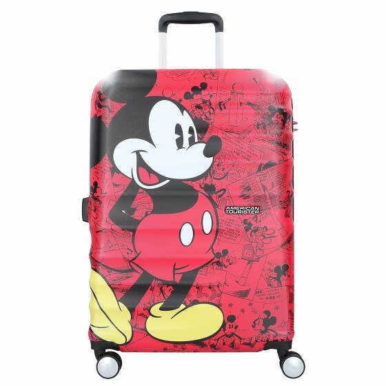 American Tourister Wavebreaker Disney Wózek 4-kołowy 67 cm mickey cosmics red