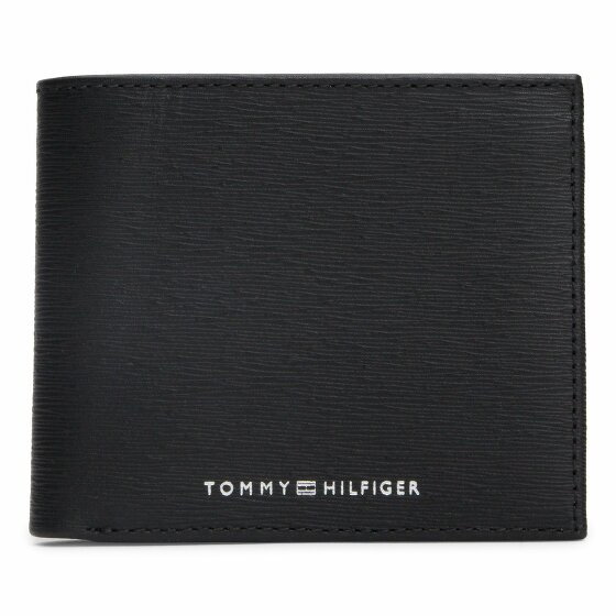 Tommy Hilfiger TH Plaque Portfel Skórzany 11.5 cm black