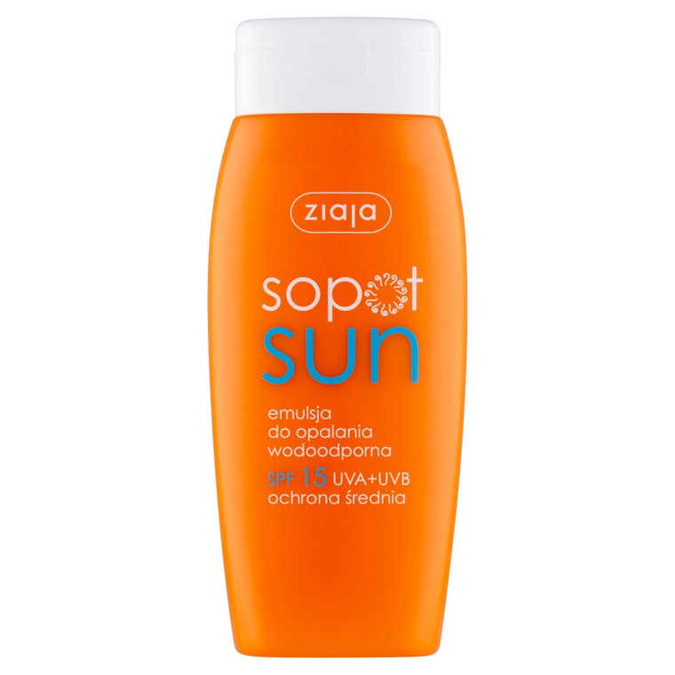 ZIAJA SOPOT Sun Emulsja do opalania SPF15 150ml     sezon 2018