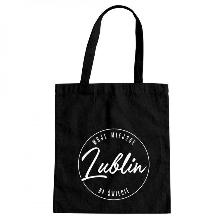 Lublin - moje miejsce na świecie - torba z nadrukiem