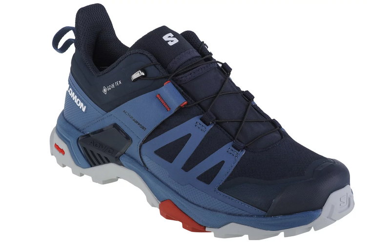 Salomon X Ultra 4 GTX 473765, Męskie, Granatowe, buty trekkingowe, tkanina, rozmiar: 40