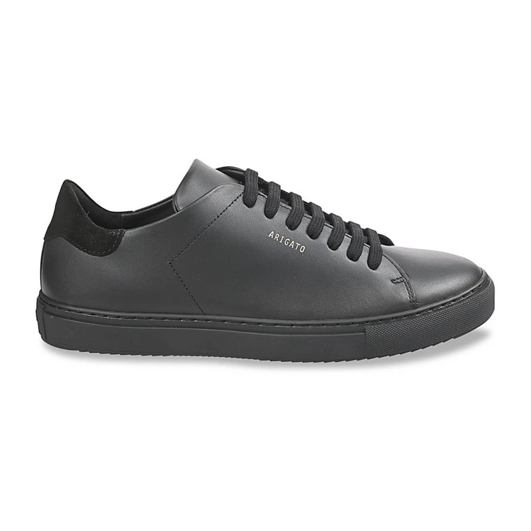 Eleganckie czarne płaskie buty dla mężczyzn Axel Arigato