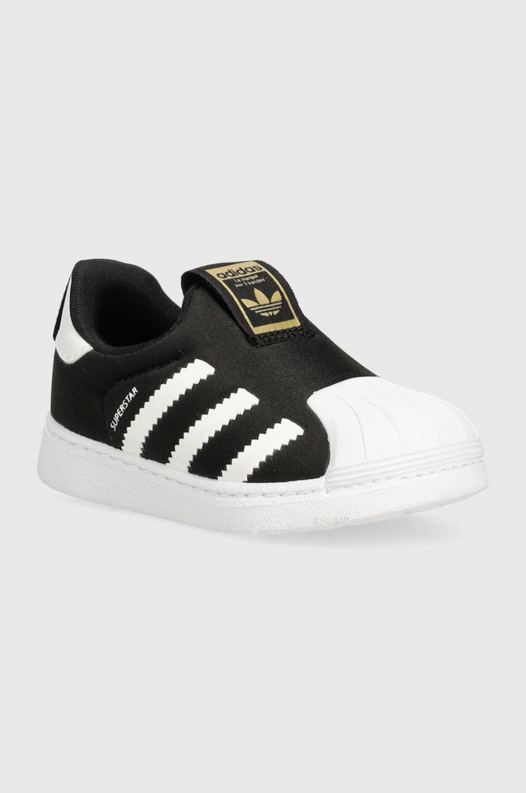 adidas Originals sneakersy dziecięce SUPERSTAR 360 kolor czarny