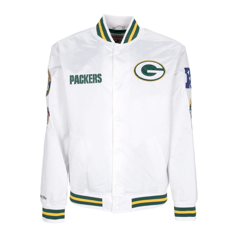 Kurtka Bomber Green Bay Packers Mitchell & Ness