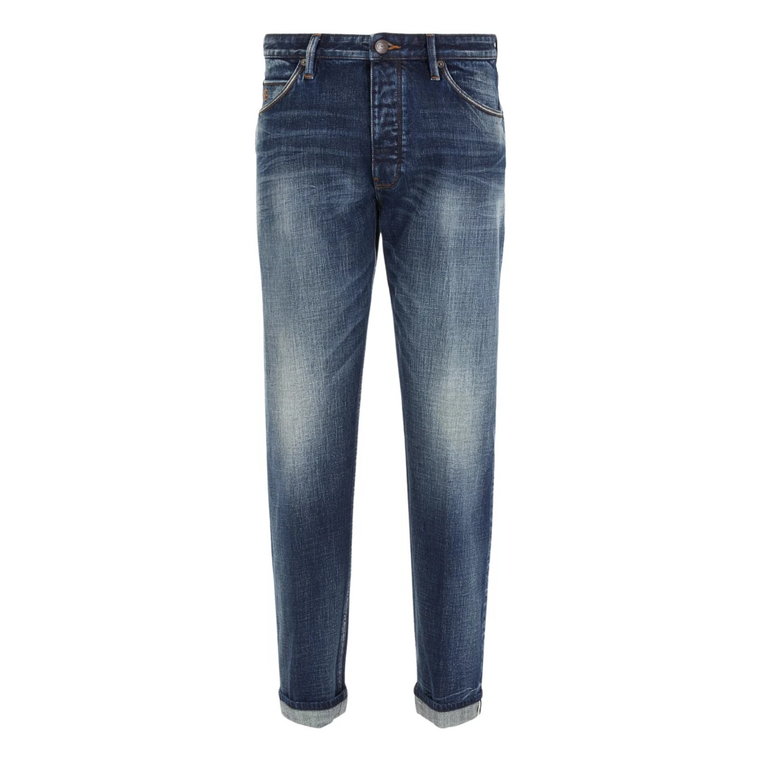 Wygodne i Nowoczesne Jeansy z Niskim Stanem Emporio Armani