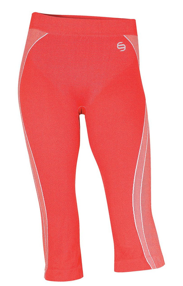 Aga spodnie damskie 2/3 SP00140, Kolor czerwony, Rozmiar L, Brubeck
