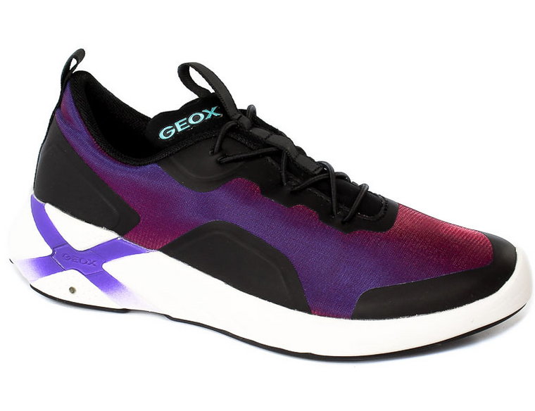 Półbuty Geox J04BMA-0AS54-C8277 Violet Black R.36-41