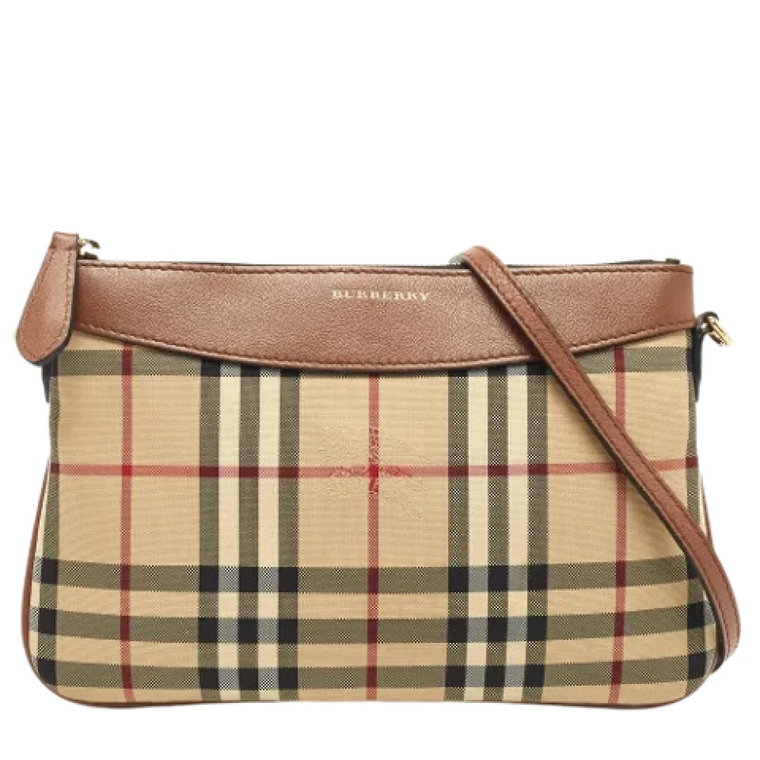 Pre-owned Fabric crossbody-bags Burberry Vintage