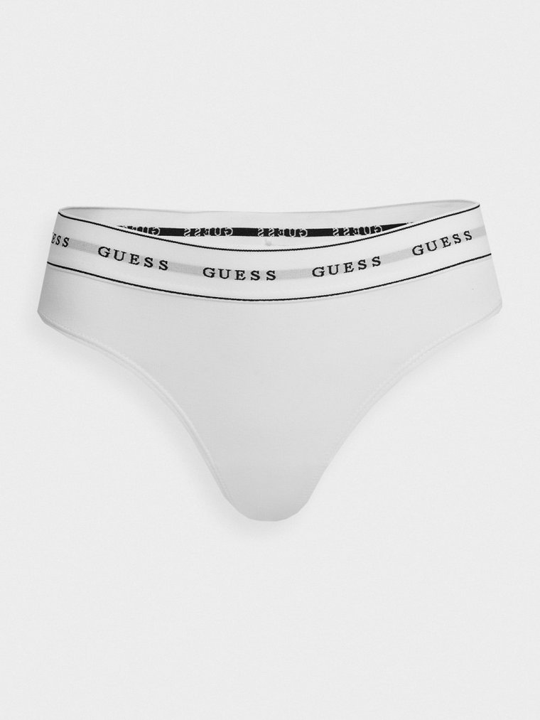 Damskie figi GUESS CARRIE BRIEF - białe