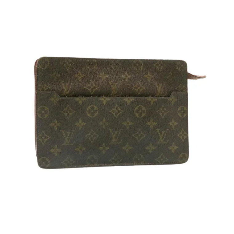 Przezroczysta Plastikowa Torba Męska z Monogramem Louis Vuitton Vintage