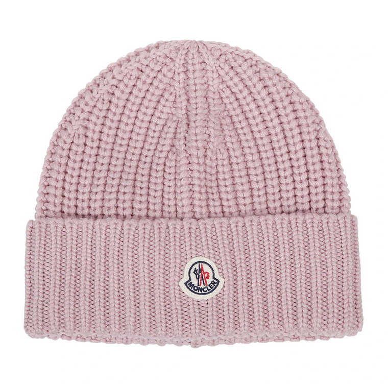 Rosa Tricot Beanie Moncler