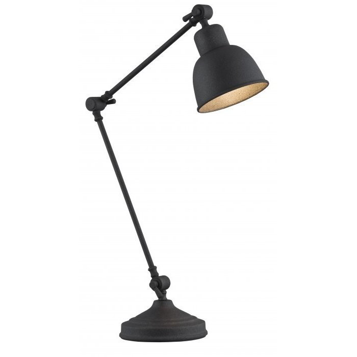 Lampa biurkowa ARGON Eufrat 3197, E27, czarna