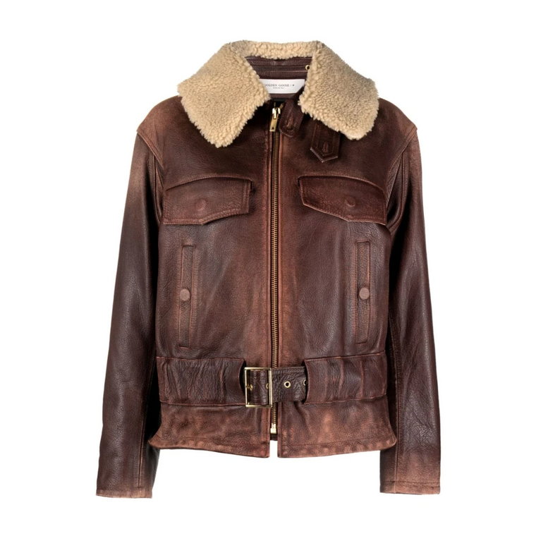 Leather Jackets Golden Goose