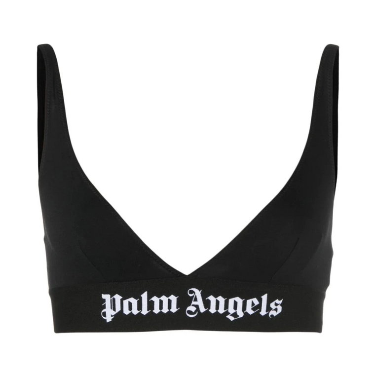 Czarne Majtki z Logo Palm Angels