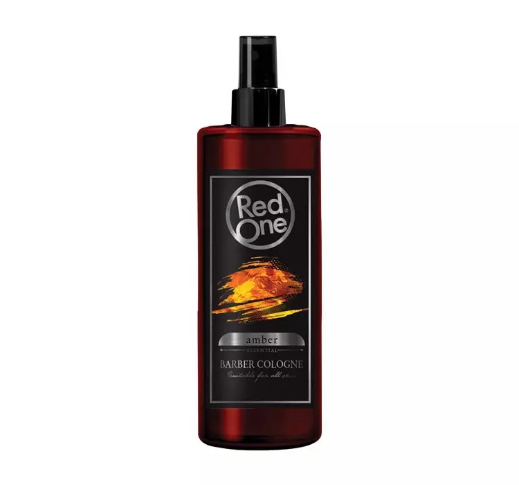 RED ONE BARBER COLOGNE AMBER WODA KOLOŃSKA PO GOLENIU 400ML