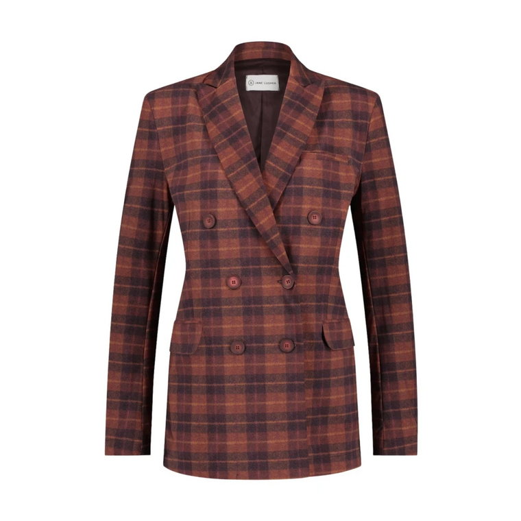 Sydney Technical Jersey Blazer | Brick Jane Lushka