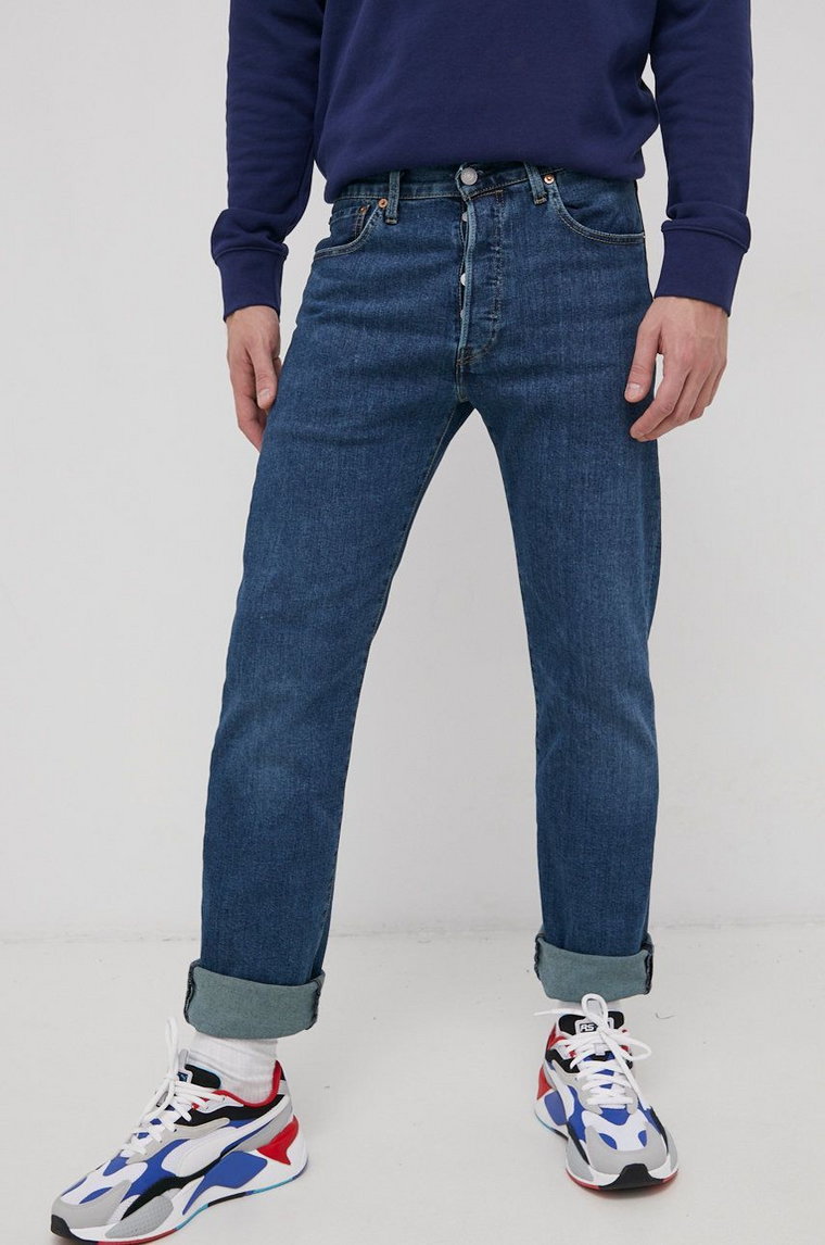 Levi's Jeansy 501 męskie 00501.3289-DarkIndig