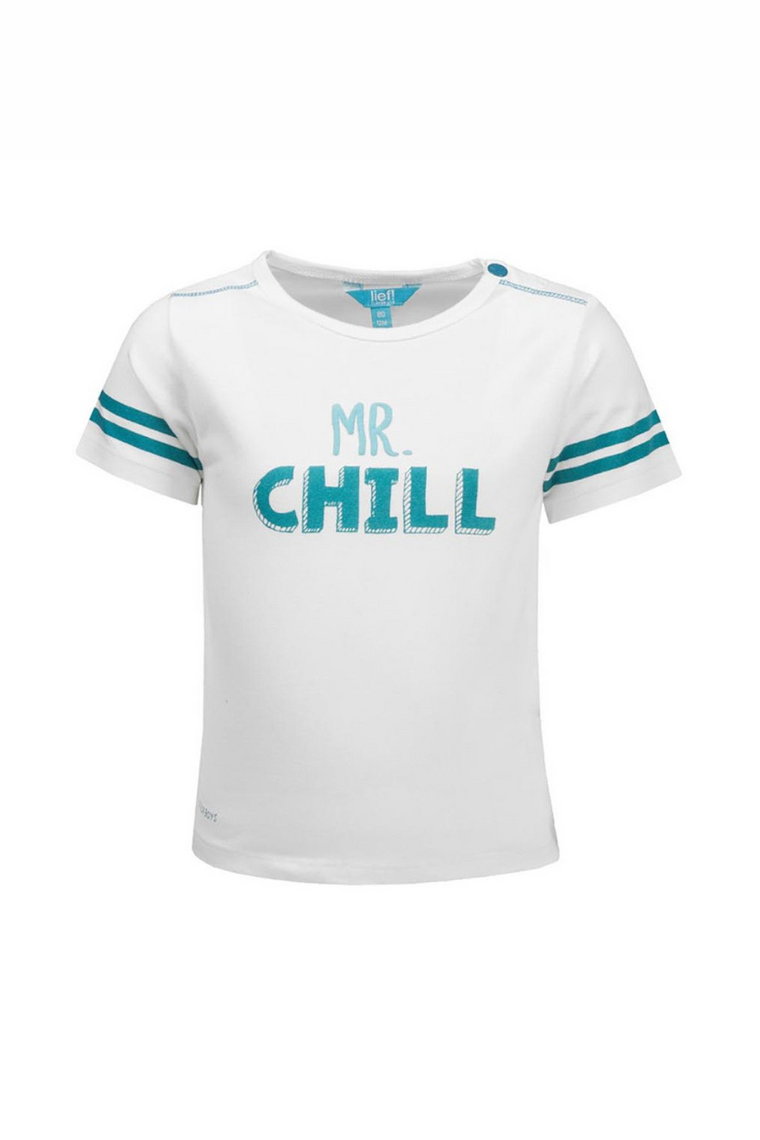 T-shirt chłopięcy biały - Mr. Chill - Lief