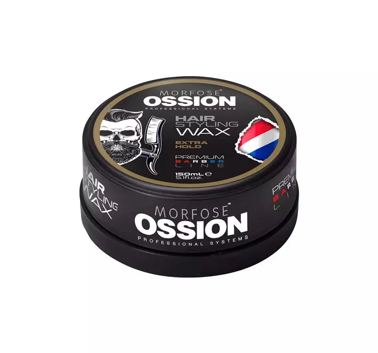 MORFOSE OSSION PREMIUM BARBER LINE EXTRA HOLD WOSK DO STYLIZACJI WŁOSÓW 150ML