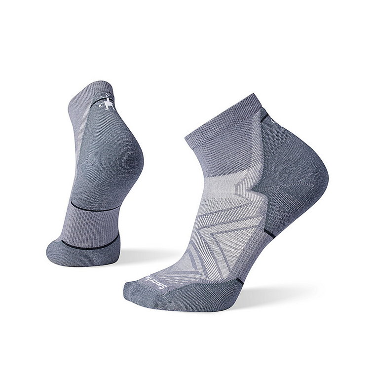 Męskie skarpety do biegania Smartwool Run Targeted Cushion Ankle Socks graphite - 38-41