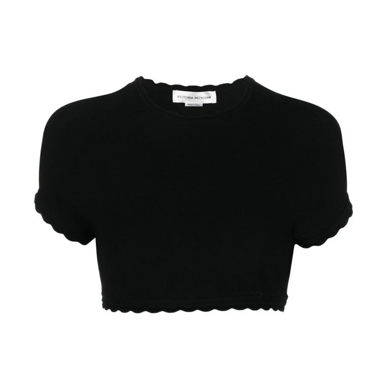 Victoria Beckham Top Czarny Victoria Beckham