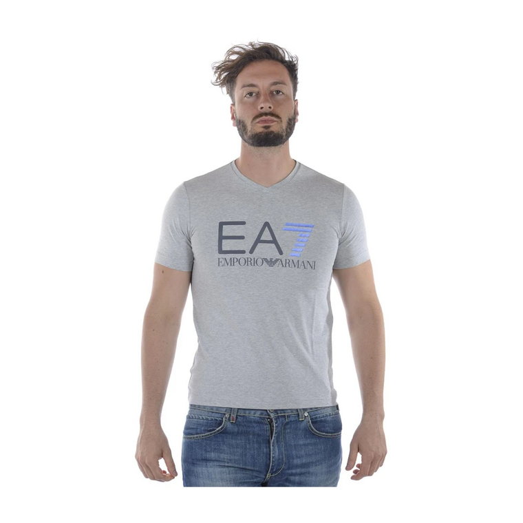 Klasyczny Sweter dla Mężczyzn Emporio Armani EA7